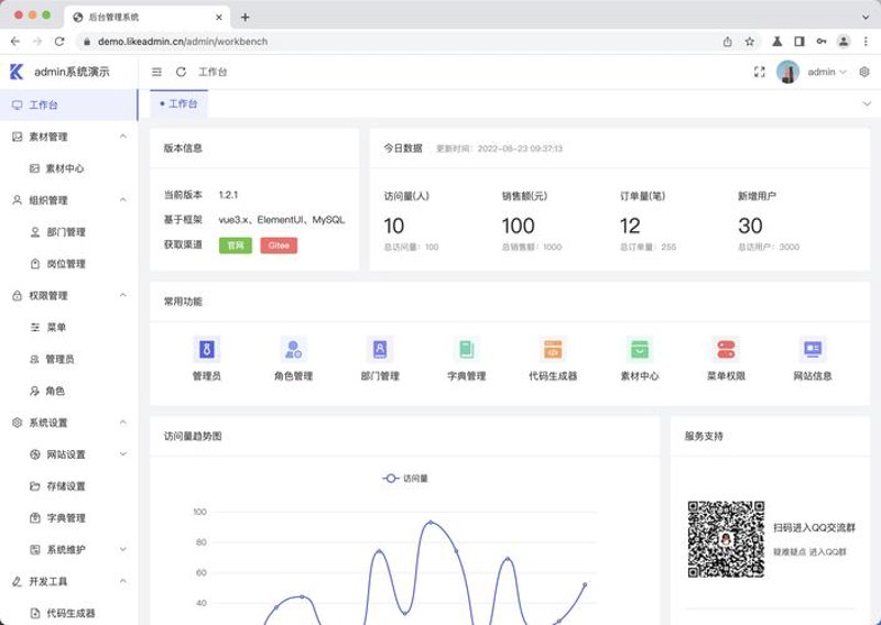 后台管理系统